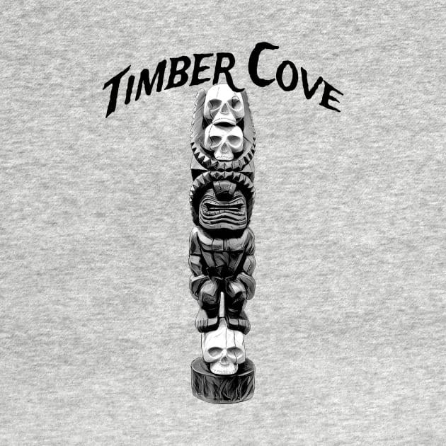 Timber Cove Tiki, 3 Skulls by Timber Cove